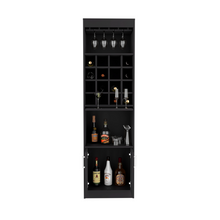 Load image into Gallery viewer, Bar Cabinet Atanasio, Rack, 16 Wine Cubbies, Black Wengue Finish-5
