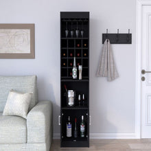 Load image into Gallery viewer, Bar Cabinet Atanasio, Rack, 16 Wine Cubbies, Black Wengue Finish-1
