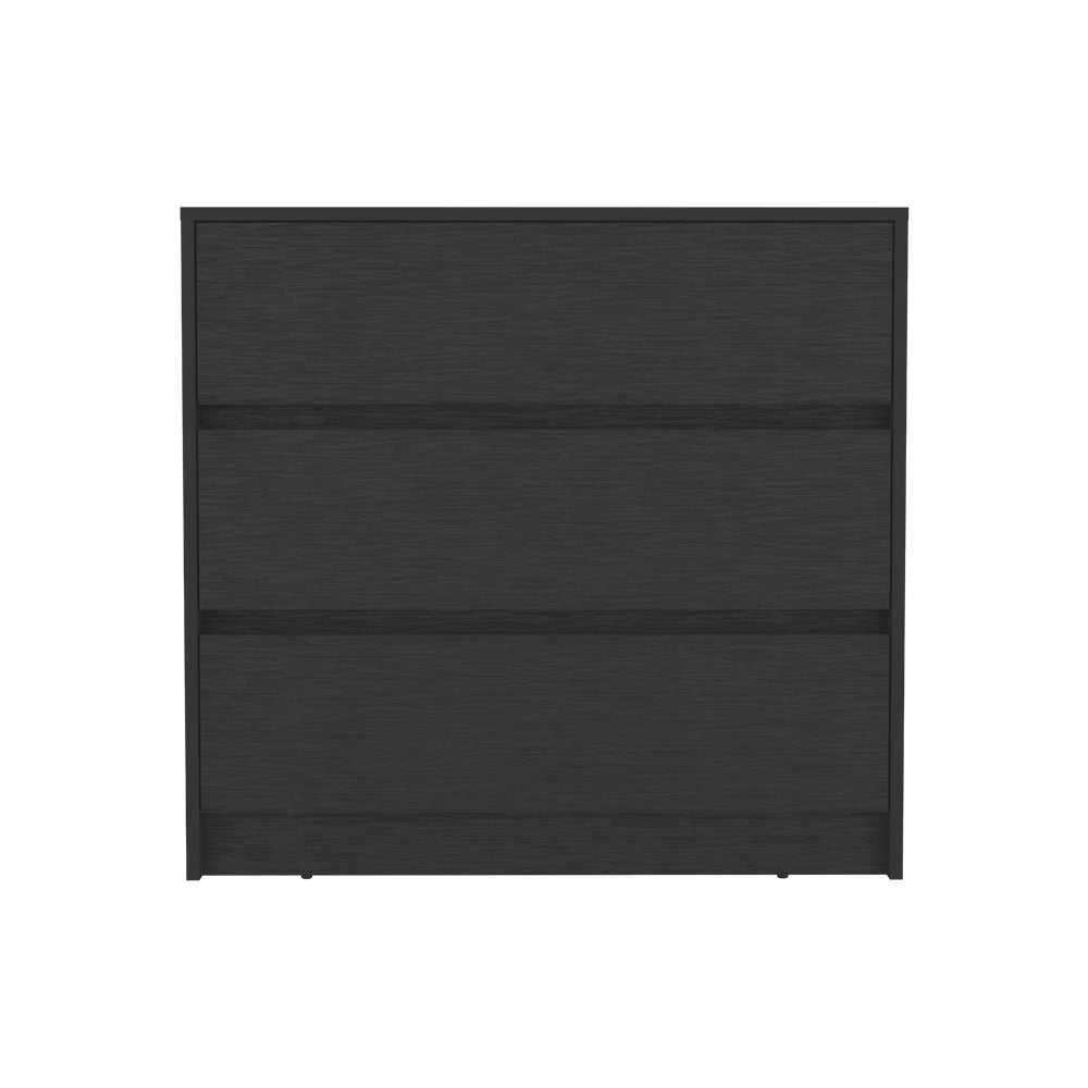 Dresser Maldus, Three drawers, Black Wengue Finish-4