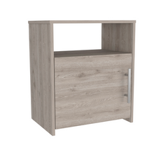 Load image into Gallery viewer, Nightstand Cuarzz, One Cabinet, Light Gray Finish-5
