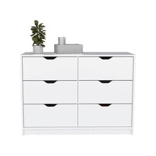Load image into Gallery viewer, Dresser Curio, Four Drawers, White Finish-3
