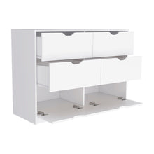 Load image into Gallery viewer, Dresser Curio, Four Drawers, White Finish-5
