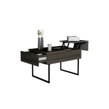 Load image into Gallery viewer, Lift Top Coffee Table 2 Dazza, One Drawer, Carbon Espresso / Onyx Finish-4
