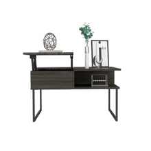 Load image into Gallery viewer, Lift Top Coffee Table Juvve, One Shelf, Carbon Espresso / Onyx Finish-2
