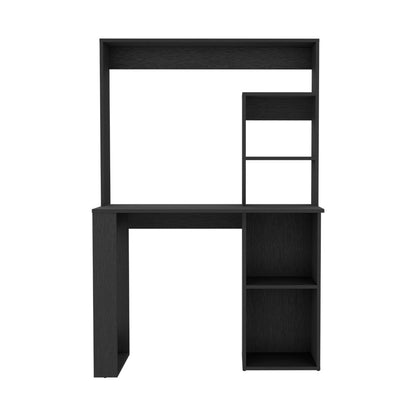 Desk Ryndon, Hutch, Black Wengue Finish-2