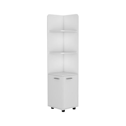 Freestanding cabinet Kairatu, One Drawer, White Finish-4