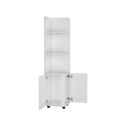 Freestanding cabinet Kairatu, One Drawer, White Finish-5