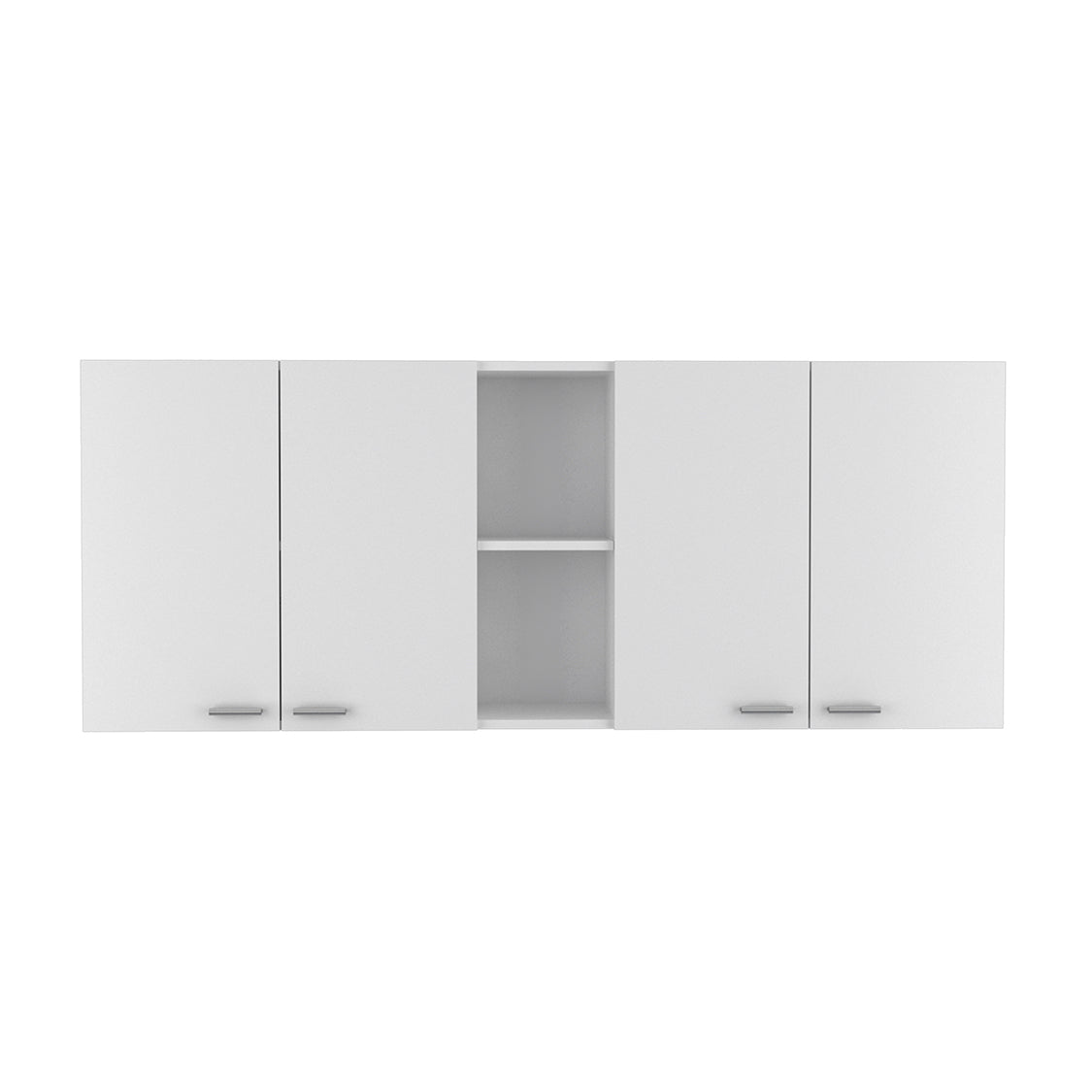 Wall Cabinet Ontario, Double Door, White Finish-4