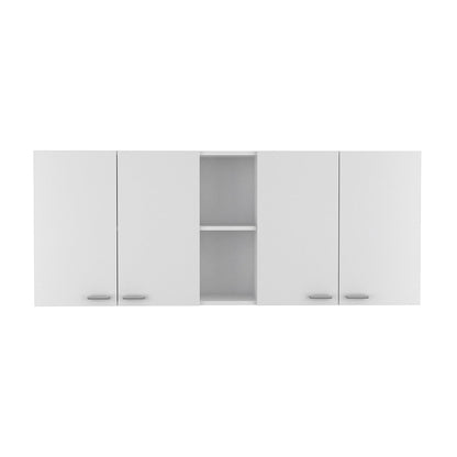 Wall Cabinet Ontario, Double Door, White Finish-4