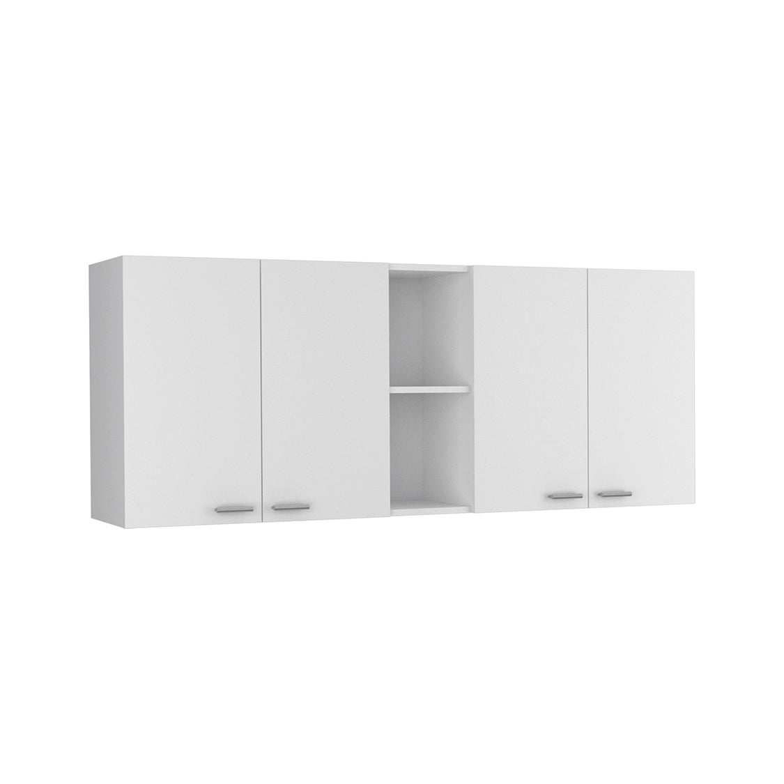 Wall Cabinet Ontario, Double Door, White Finish-2