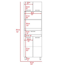 Load image into Gallery viewer, Microwave Cabinet Madison, Double Door, White Finish-8
