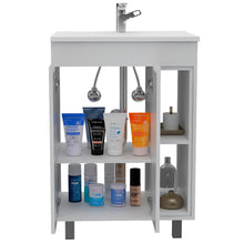 Load image into Gallery viewer, Vanity Akron, Double Door Cabinet, White Finish-6
