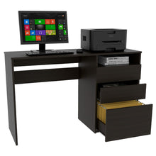 Load image into Gallery viewer, Computer Desk San Diego, One Shelf, Black Wengue Finish-4
