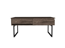 Load image into Gallery viewer, Lift Top Coffee Table With Drawer Vezu, Dark Walnut Finish-3
