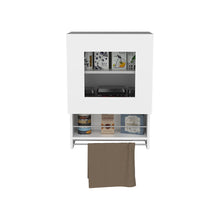 Load image into Gallery viewer, Kitchen Wall Cabinet Papua, Three Shelves, White Finish-2
