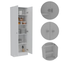 Load image into Gallery viewer, Storage Cabinet Pipestone, Double Door, White Finish-6
